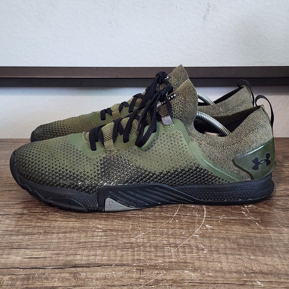 Under Armour Tribase Reign 3 Freedom Men's Athletic Training Shoes Size 12 Green